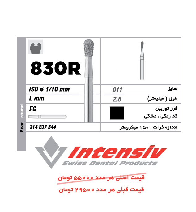 فرز توربین الماسی Pear Round