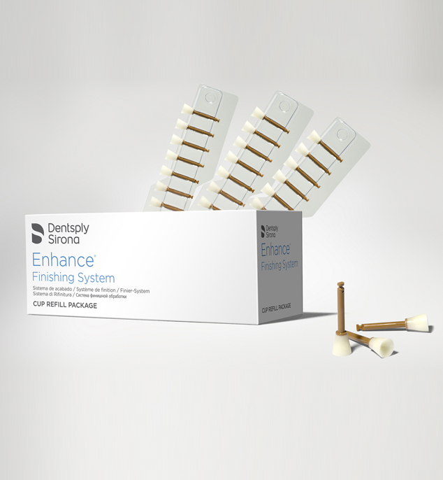 ست 30 عددی فینیشینگ کامپوزیت مدل  Dentsply Enhance Cups 