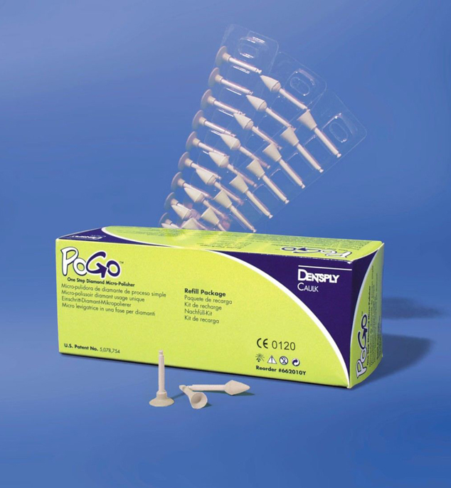 ست 30 عددی پالیشر الماسه کامپوزیت مدل Dentsply Enhance PoGo Combo 