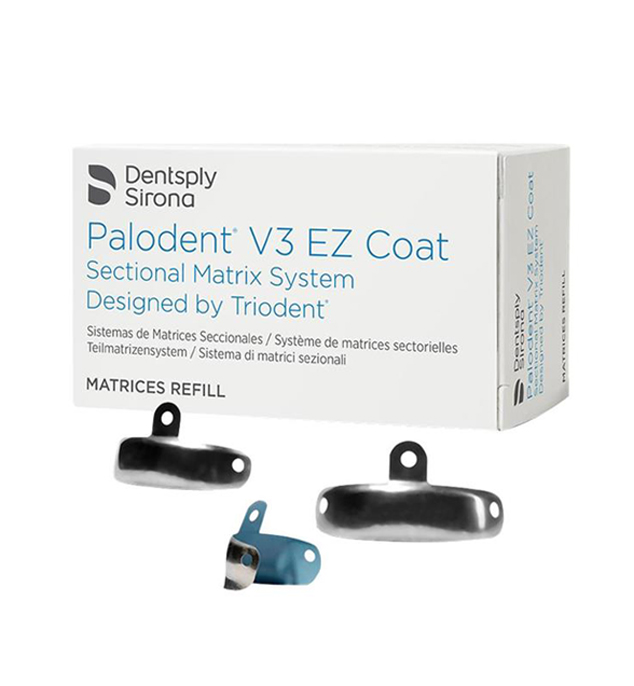 نوار سکشنال ماتریکس 50 عددی Dentsply Sirona Palodent V3 EZ Coat