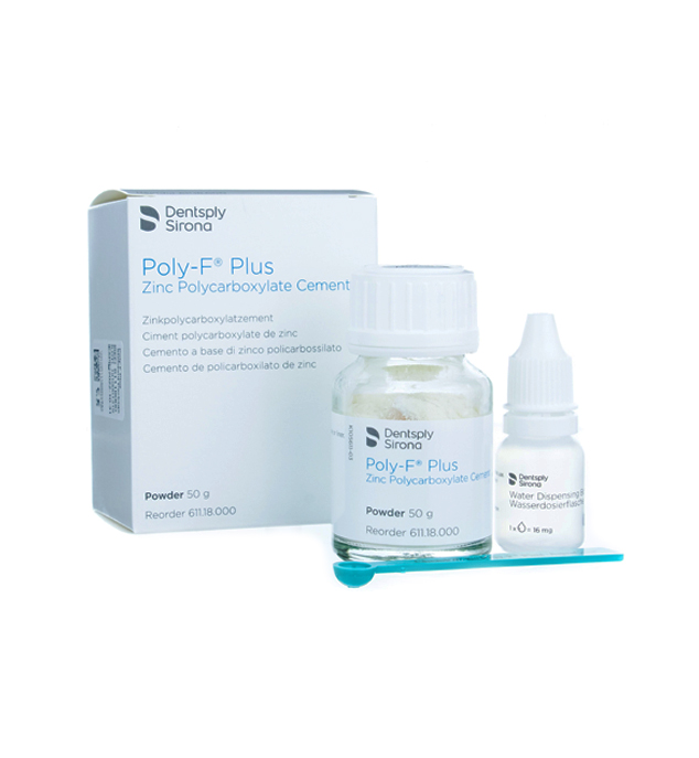 سمان زینک پلی کربوکسیلات Dentsply Poly-F Plus