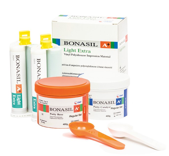 ست مواد قالبگیری شماره دو (BonaSil) با واش DMP Light Extra